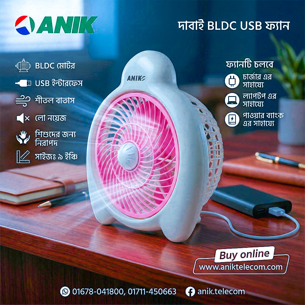 BLDC USB FAN