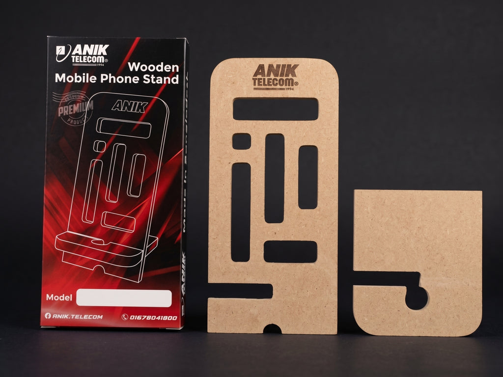 Wooden Cell Phone Stand