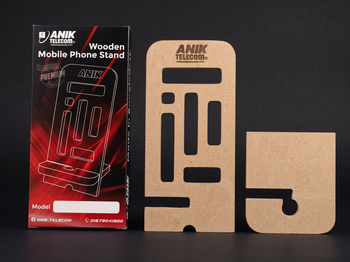 Wooden Cell Phone Stand