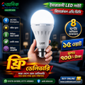 Emergency AC/Dc Rechargeable LED Light 15 Watt