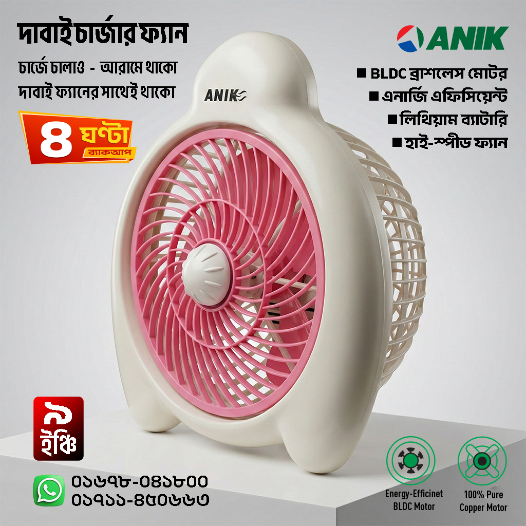 Anik Dabai Charger Fan