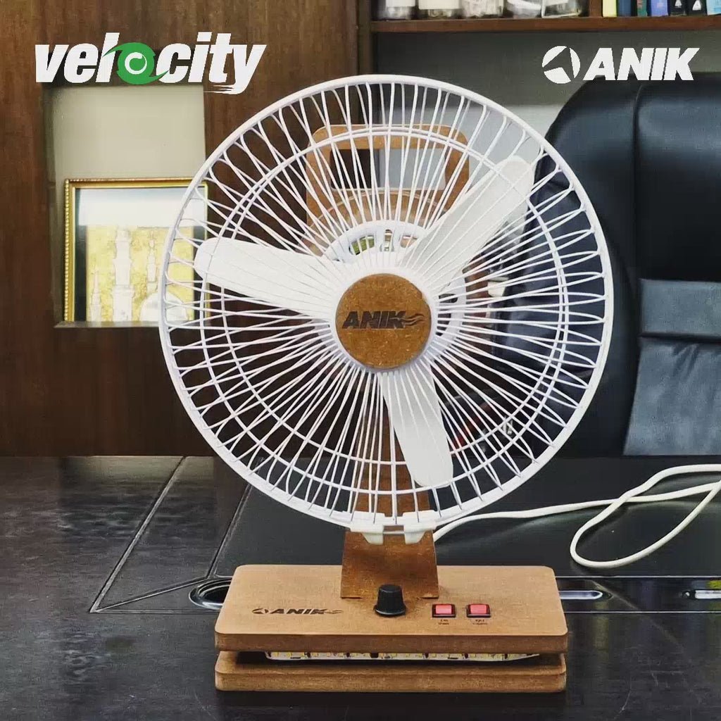 Anik Hi Speed Wooden Fan