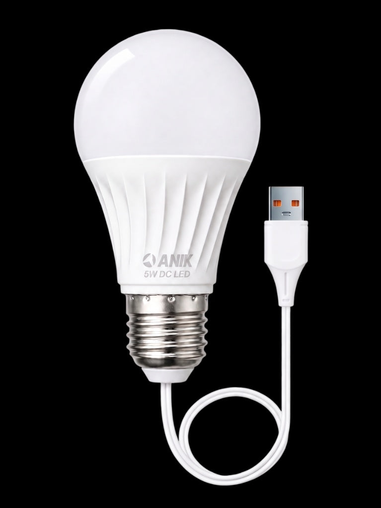 Anik 5 Watt USB LED Light. Run with Power Bank, Laptop and Mobile Phone Charger, Portable Emergency Light